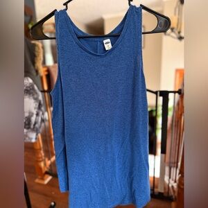 Old Navy Classic Blue Tank Top